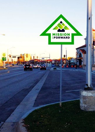 This photoshopped image shows how street signs could be used.