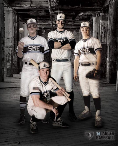 SM East's baseball team will get to debut their home uniforms tonight. Photo by Don Austin via SMEBaseball Twitter account.