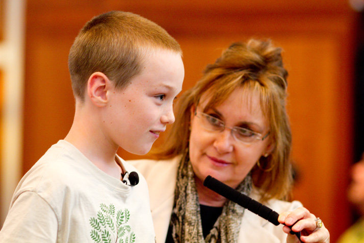 Spencer Collins asked the Leawood City Council on Monday to allow his family to put its Little Free Library back in their front yard.