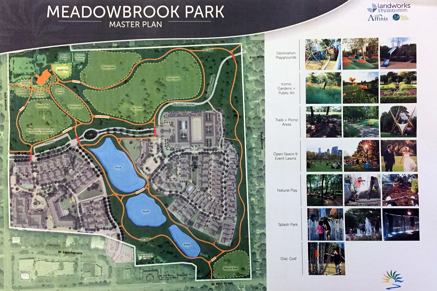 Green space, trails system dominant features in Meadowbrook park master