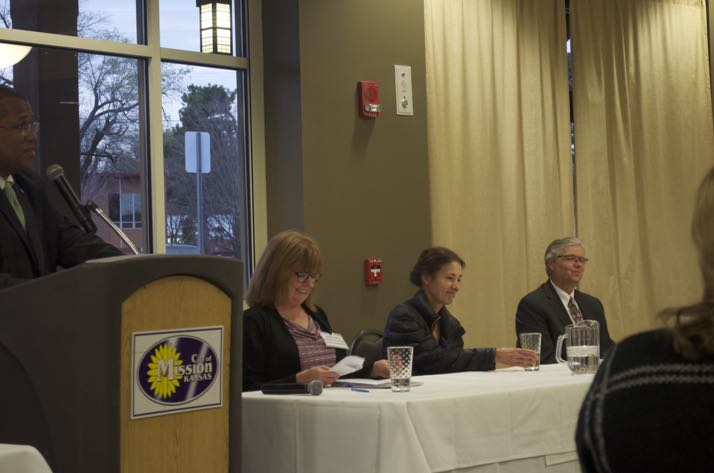 Brian Brown, seen moderating a forum in Mission in 2016, will moderate the sessions.