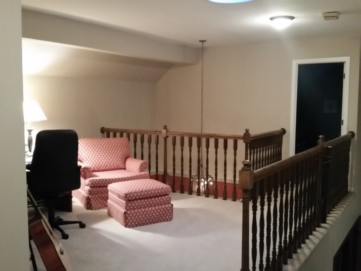 The loft before...