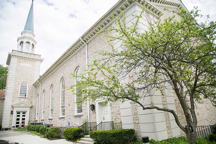 The Old Mission United Methodist Church sanctuary on Shawnee Mission Parkway is one of the most recognized structures in northeast Johnson County.