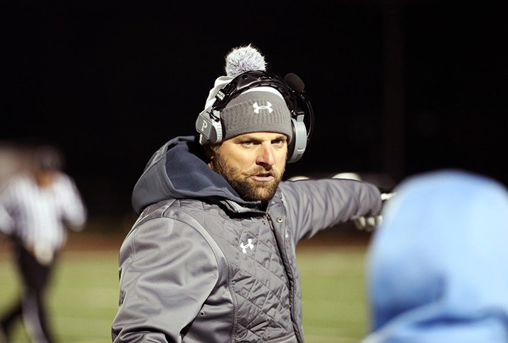 Friday's game against Blue Valley North was Delaney's last leading the Lancers.