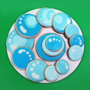 Bub-bub-bubble Cookies