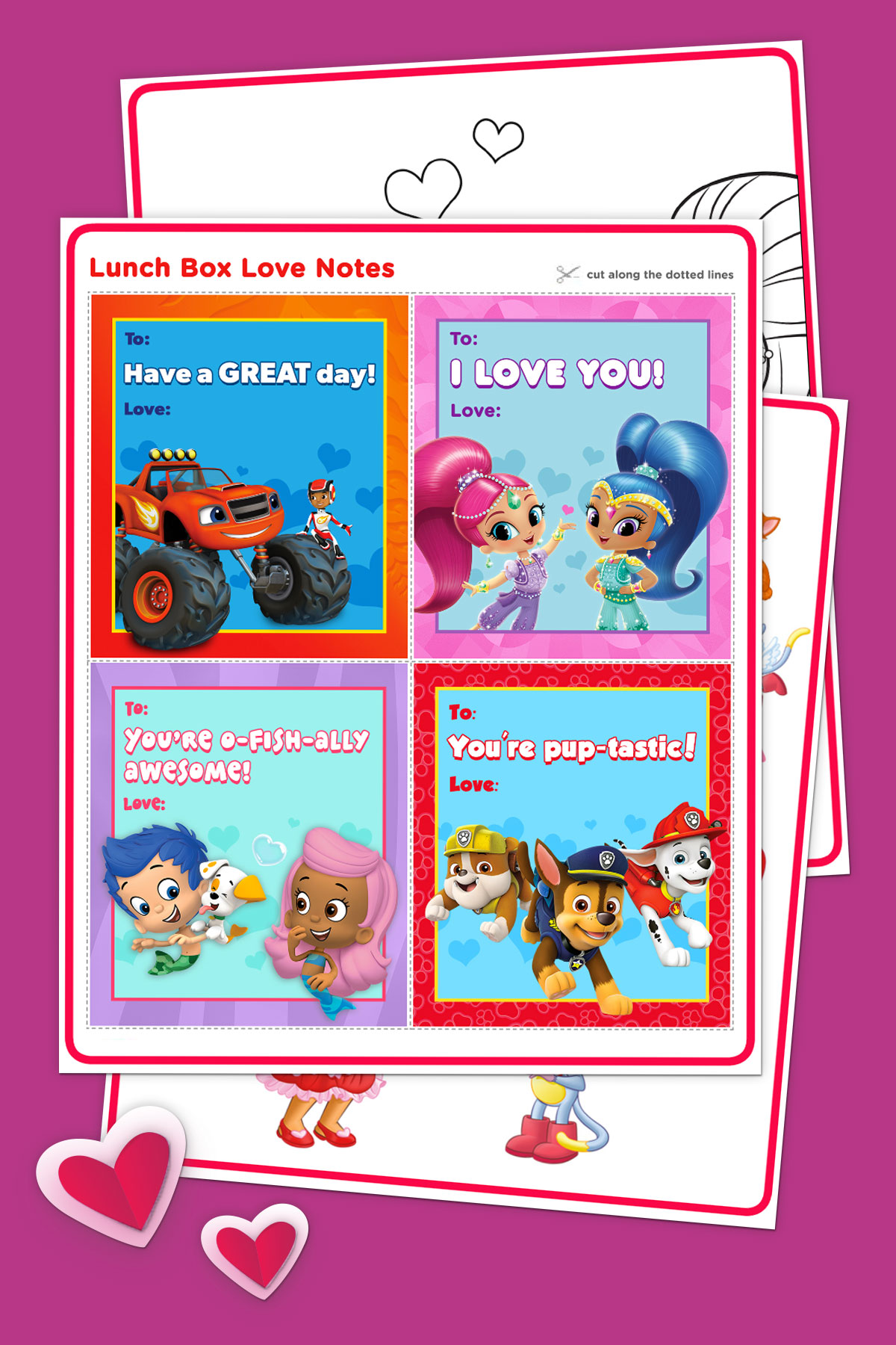 Nick Jr. Valentine's Day Activity Pack