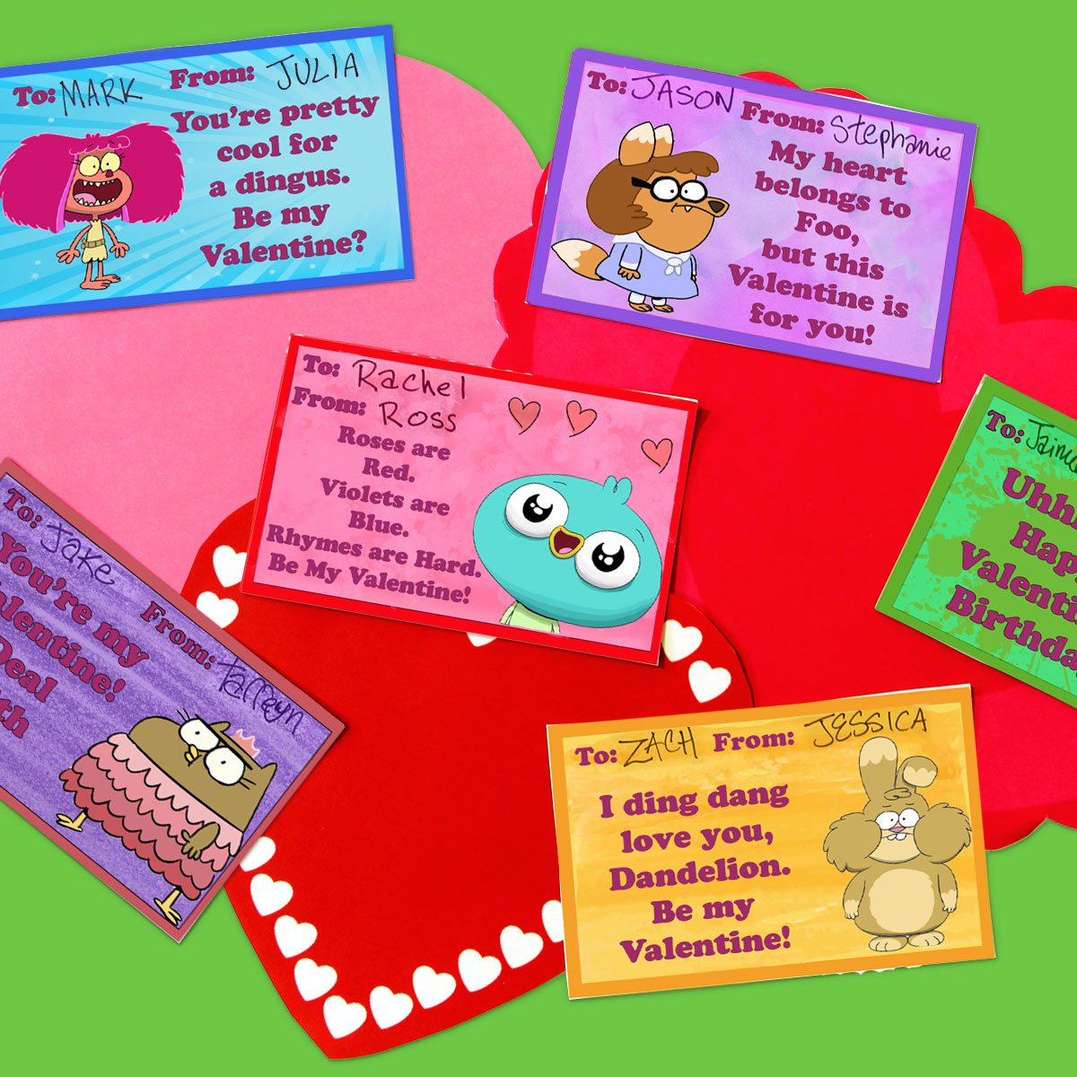Harvey Beaks Valentines