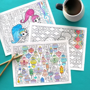 Stress Less, Color More!