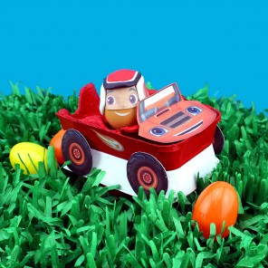 DIY Blaze Easter Egg!