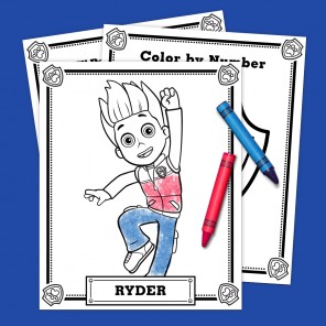Meet Ryder Coloring Pack