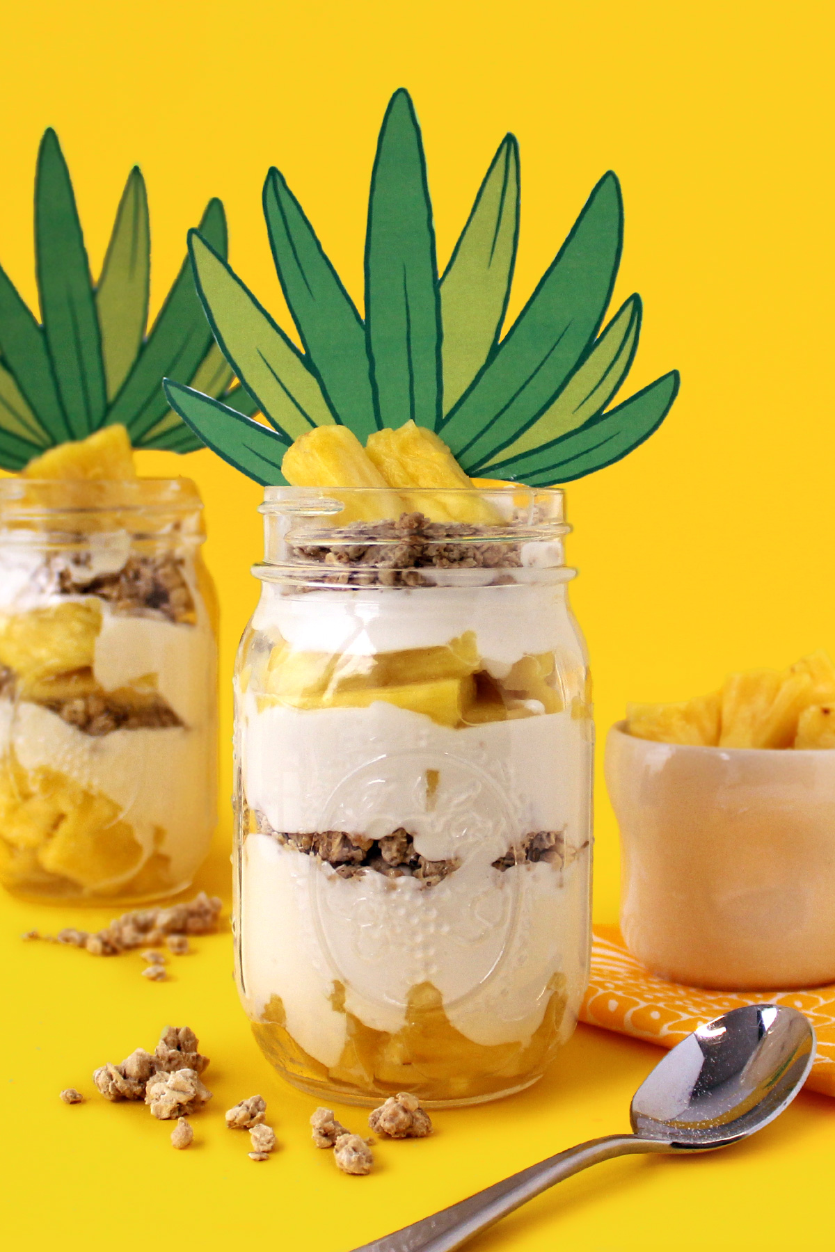 SpongeBob Pineapple Parfait Recipe