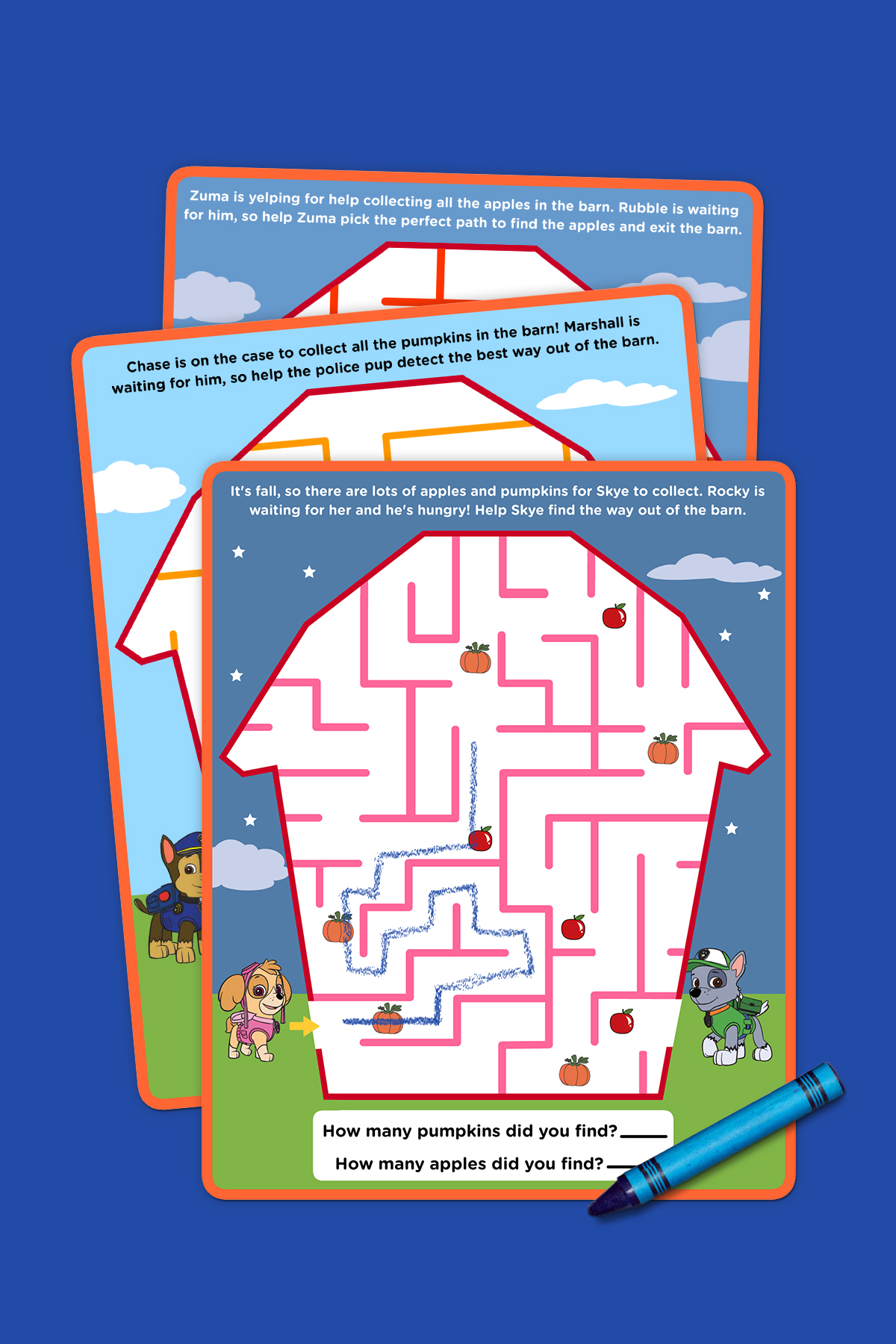 PAW Patrol Fall Maze Pack