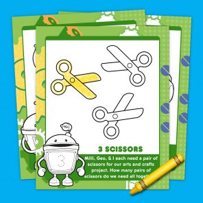 Bot's First Day of School Activity Pack