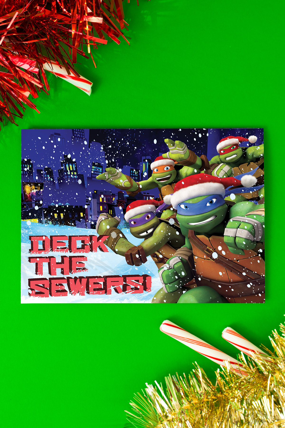 TMNT Holiday Card