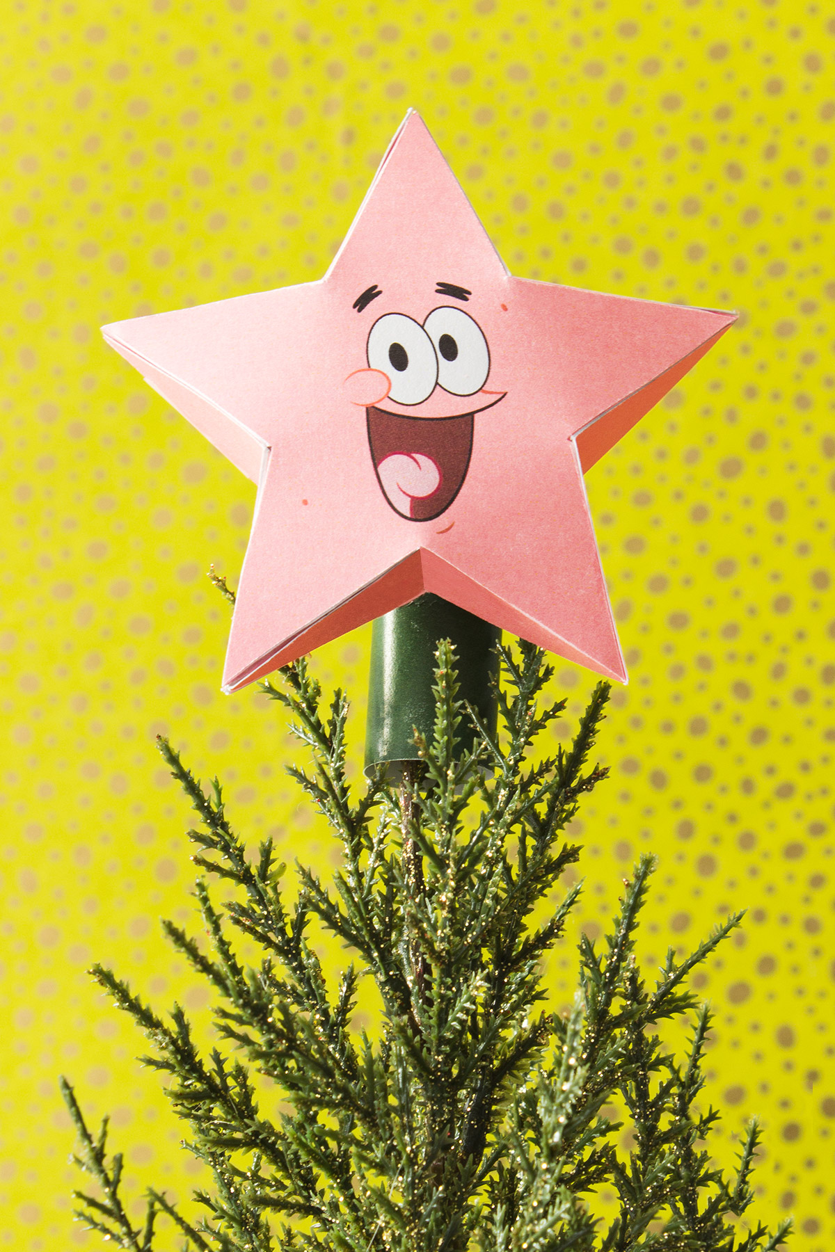 Patrick Star Tree Topper