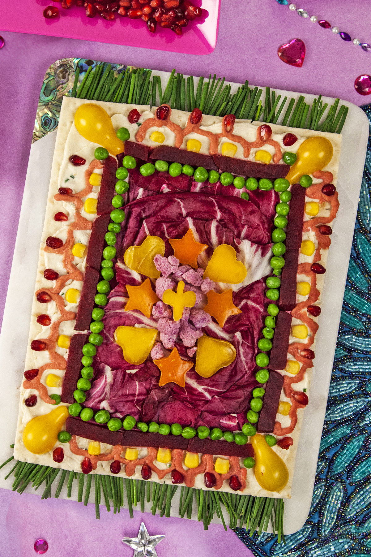 Shimmer and Shine Magic Carpet Flatbread