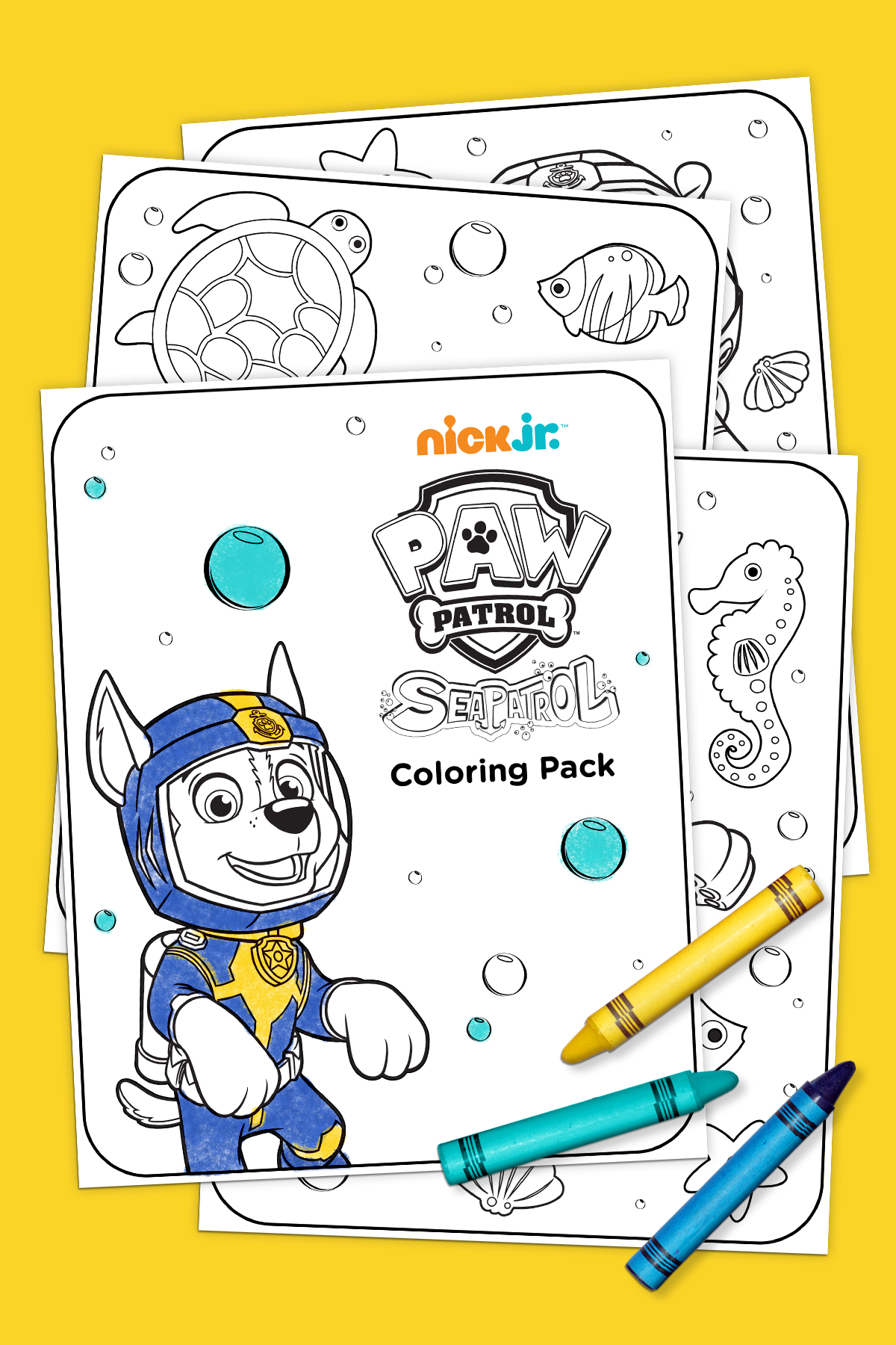 Sea Patrol Coloring Pack