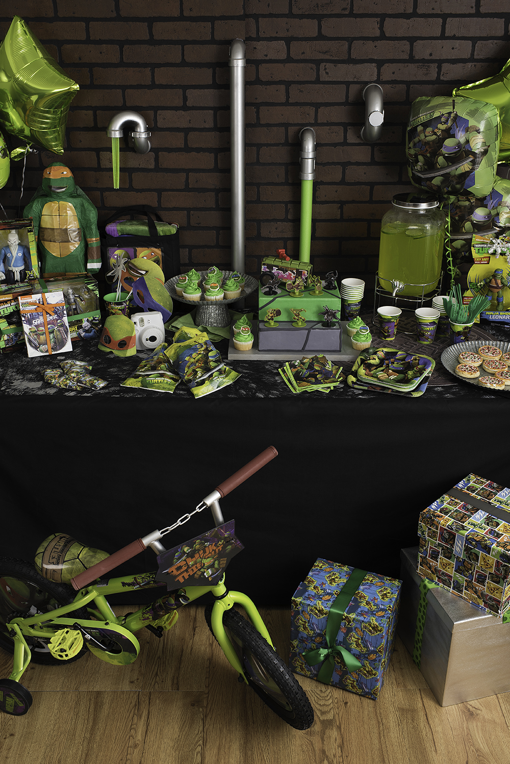 TMNT Walmart Birthday Party