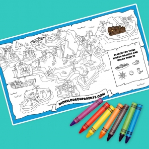 Sea Patrol Printable Treasure Map