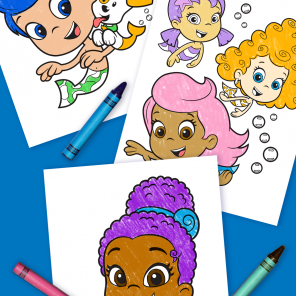 Meet Zooli Bubble Guppies Coloring Pages