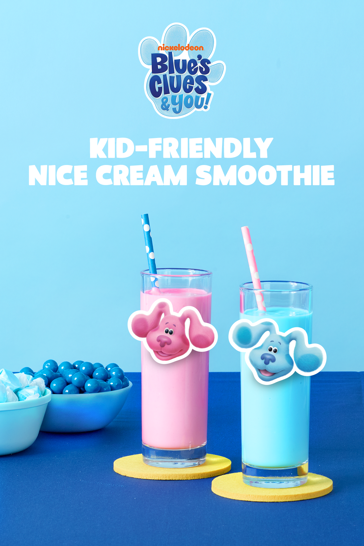 Blue's Clues & You Nice Cream Smoothie pin