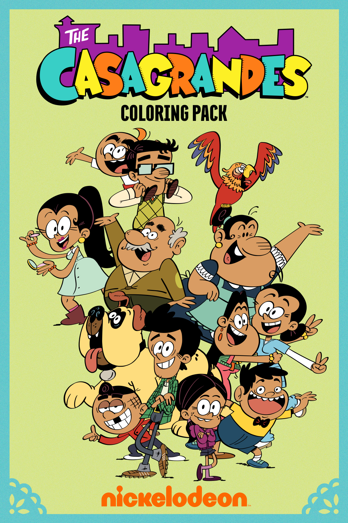 The Casagrandes coloring sheets
