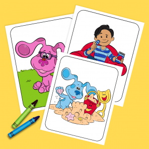 Blue's Clues & You! Coloring Pack
