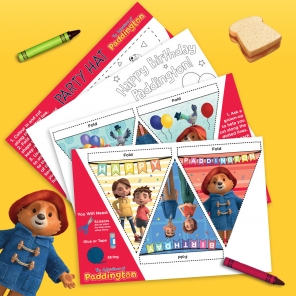Make a Paddington Birthday Banner