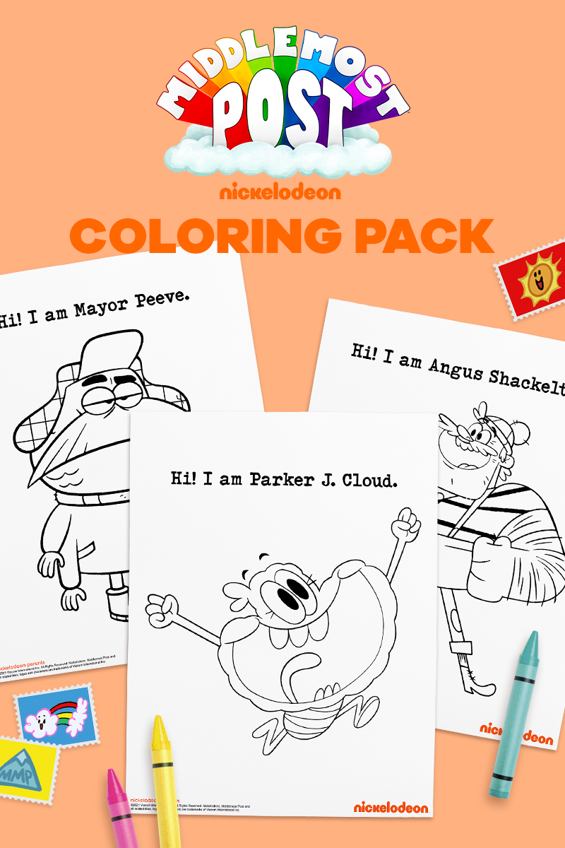 Middlemost Post Coloring Pages