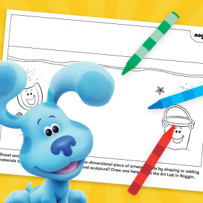 Sand Sculptures with Shovel and Pail