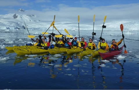 Kayakers