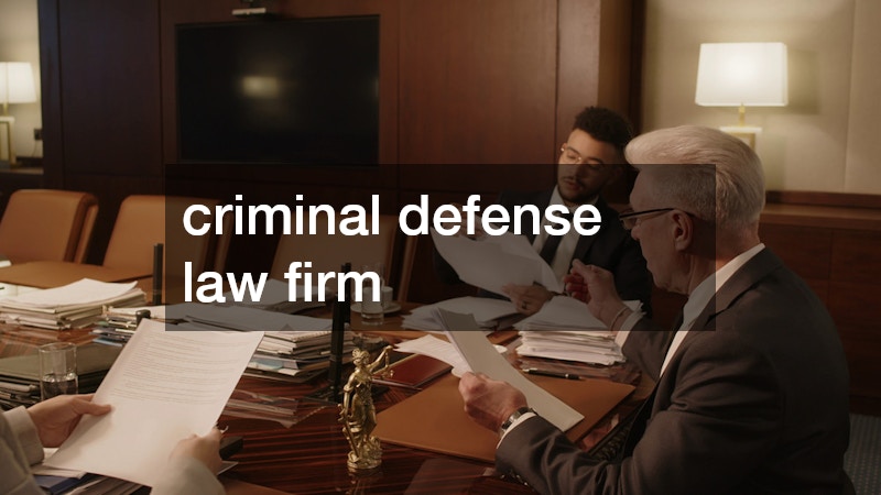 criminal defense law firm