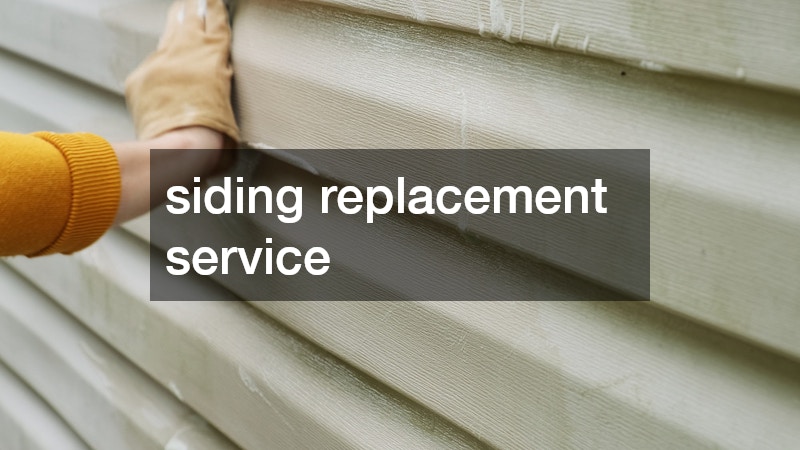siding replacement service