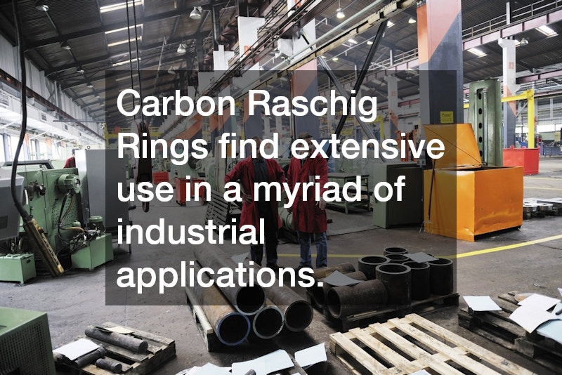 Carbon Raschig Rings find extensive use in a myriad of industrial applications.