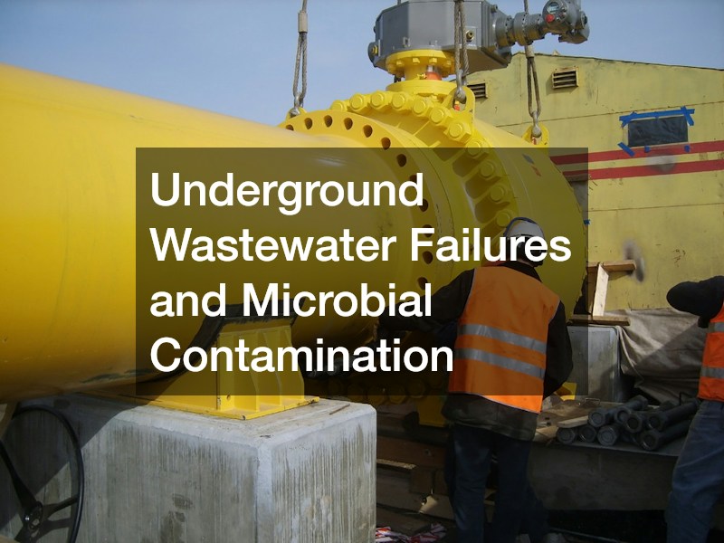 Underground Wastewater Failures and Microbial Contamination