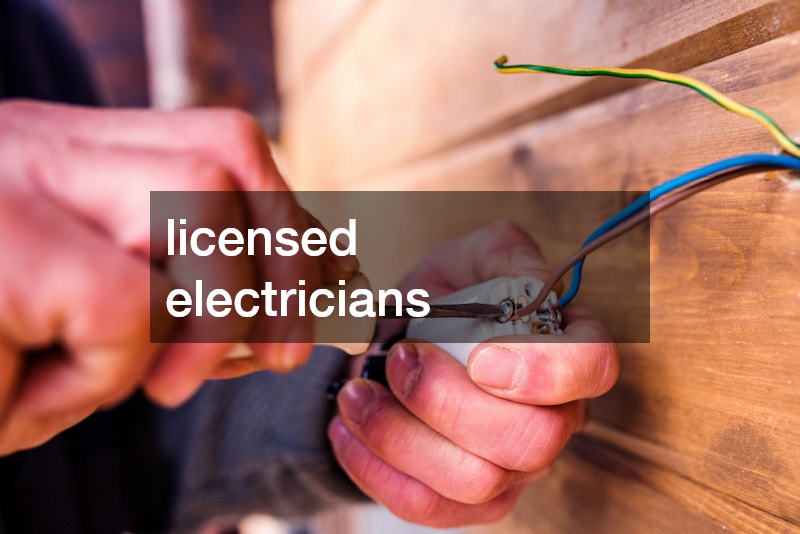 licensed electricians