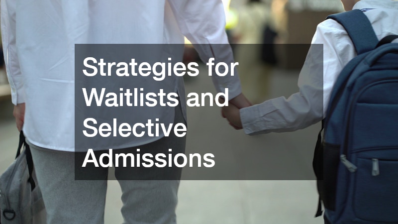 Strategies for Waitlists and Selective Admissions