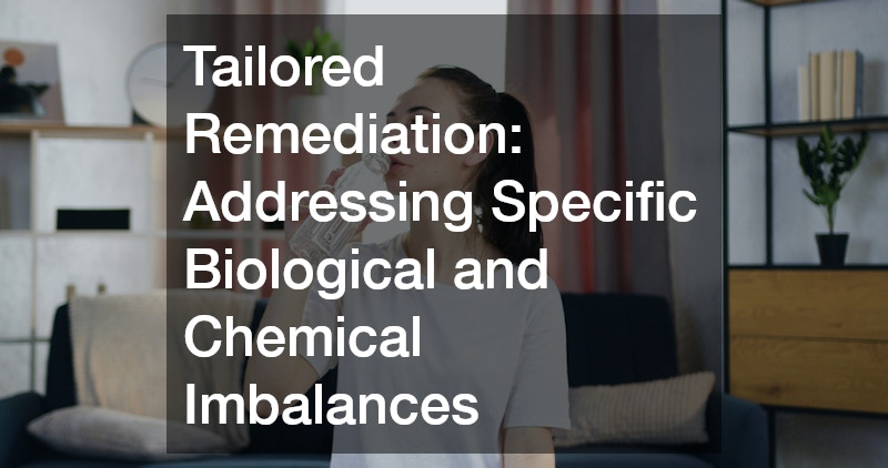 Tailored Remediation: Addressing Specific Biological and Chemical Imbalances