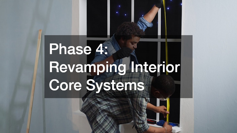 Phase 4: Revamping Interior Core Systems