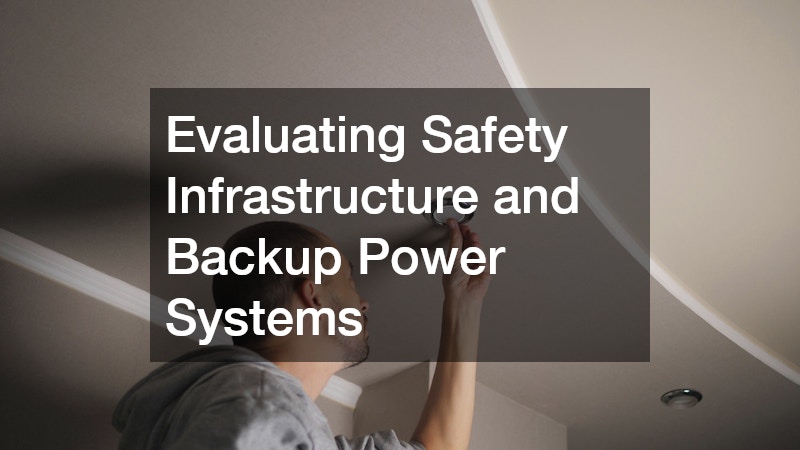 Evaluating Safety Infrastructure and Backup Power Systems
