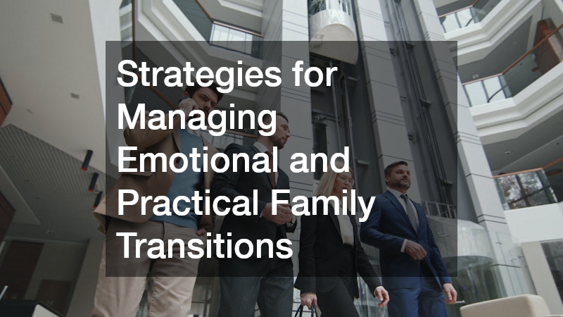 Strategies for Managing Emotional and Practical Family Transitions