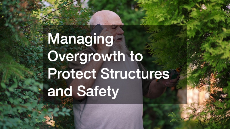 Managing Overgrowth to Protect Structures and Safety