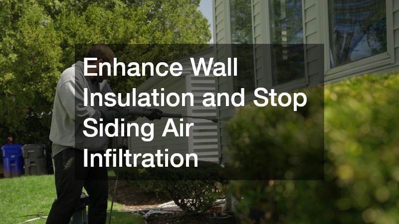 Enhance Wall Insulation and Stop Siding Air Infiltration