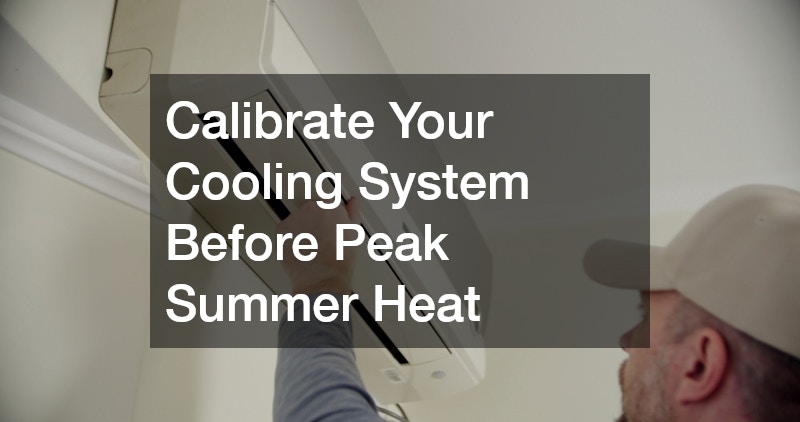 Calibrate Your Cooling System Before Peak Summer Heat