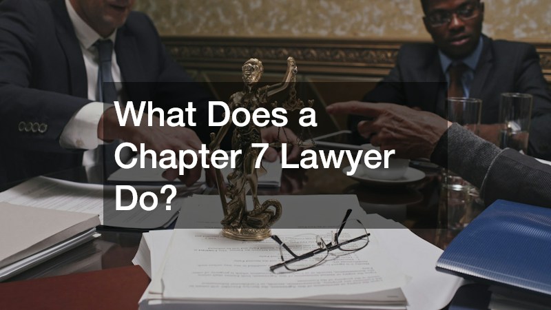 What Does a Chapter 7 Lawyer Do?
