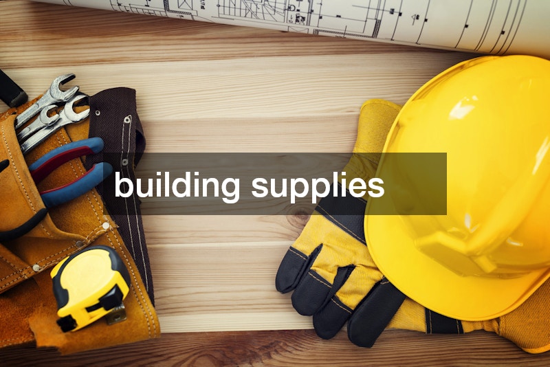building supplies