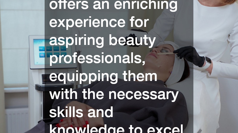 Beauty school offers an enriching experience for aspiring beauty professionals, equipping them with the necessary skills and knowledge to excel in the industry.