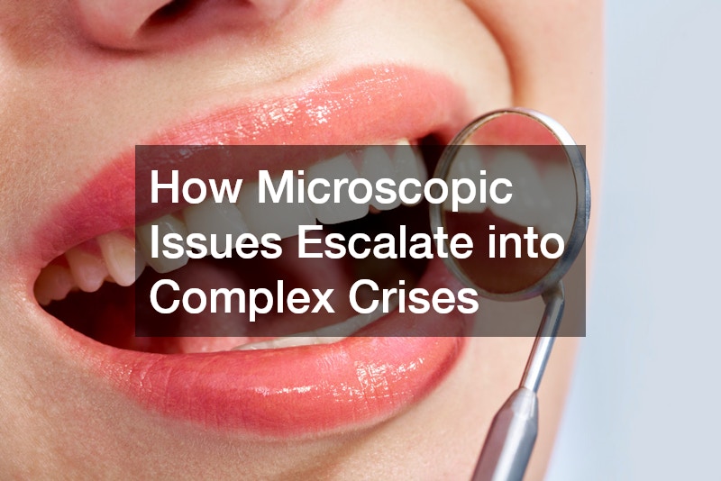 How Microscopic Issues Escalate into Complex Crises