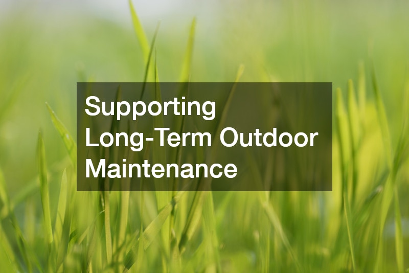Supporting Long-Term Outdoor Maintenance