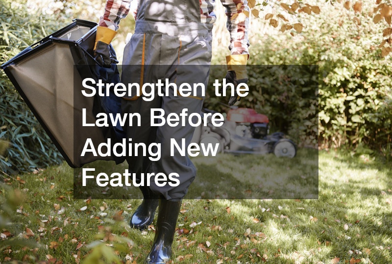 Strengthen the Lawn Before Adding New Features